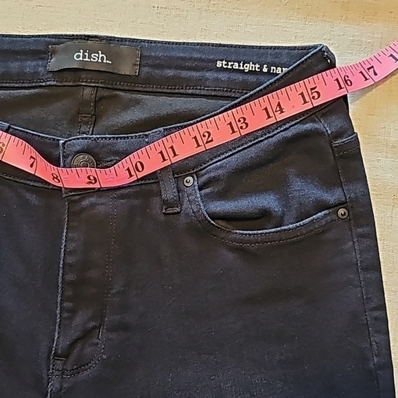 Dish Performance Denim Straight And Narrow Black Organic Cotton Size 29 x 32 - Picture 7 of 16